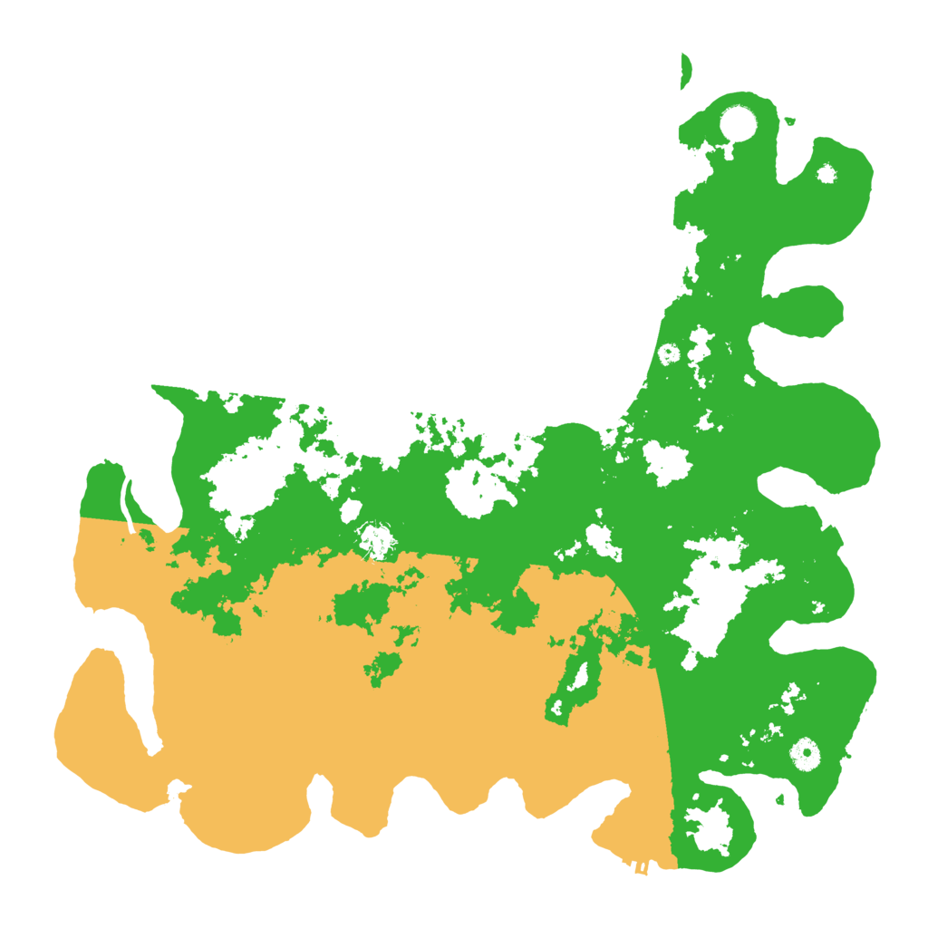 Biome Rust Map: Procedural Map, Size: 4500, Seed: 200826198