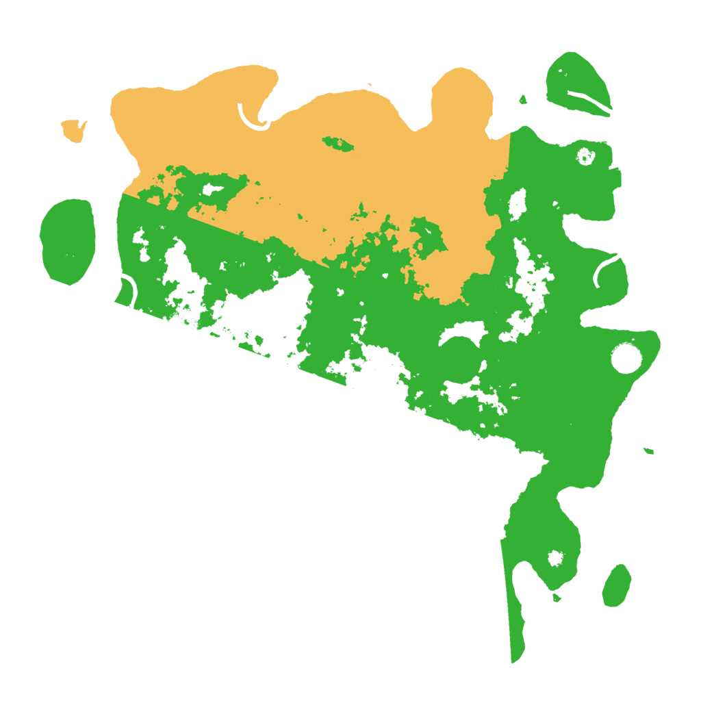 Biome Rust Map: Procedural Map, Size: 4092, Seed: 2032