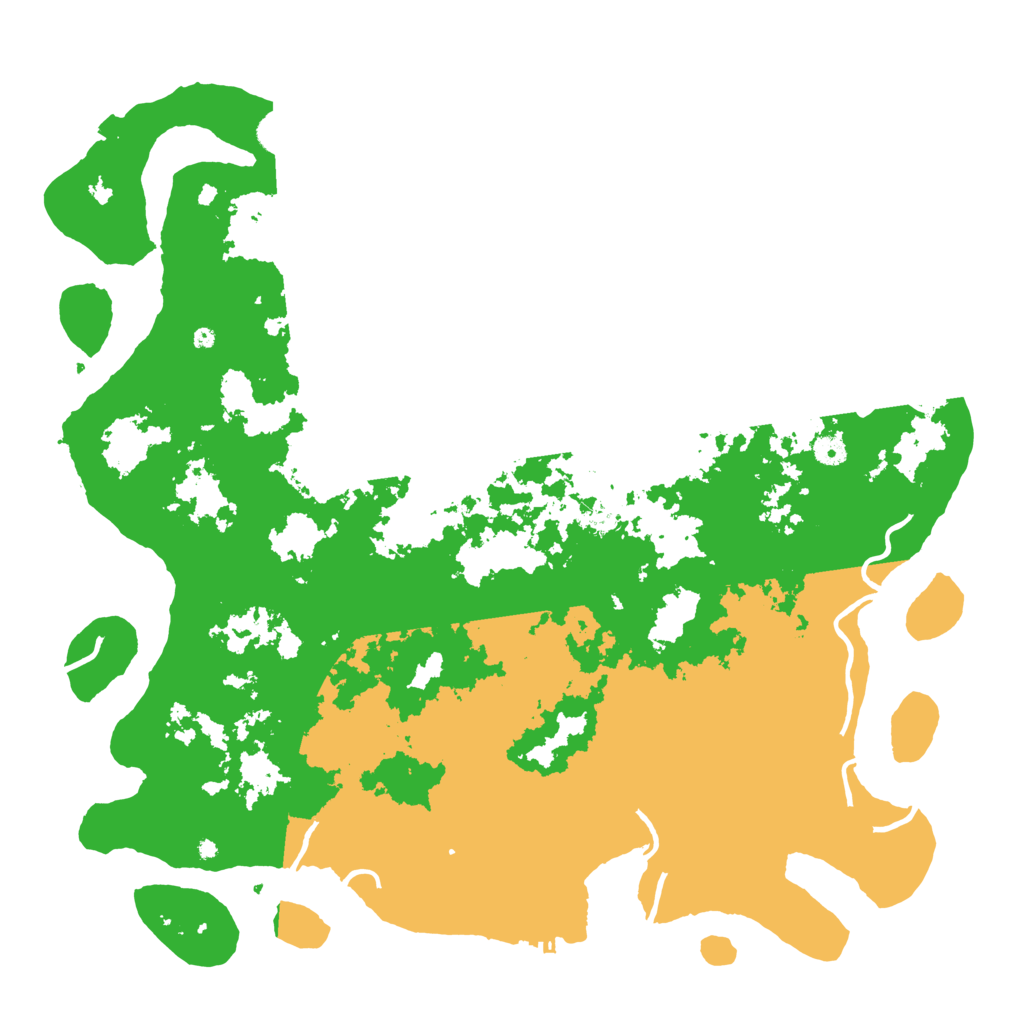 Biome Rust Map: Procedural Map, Size: 5000, Seed: 20323