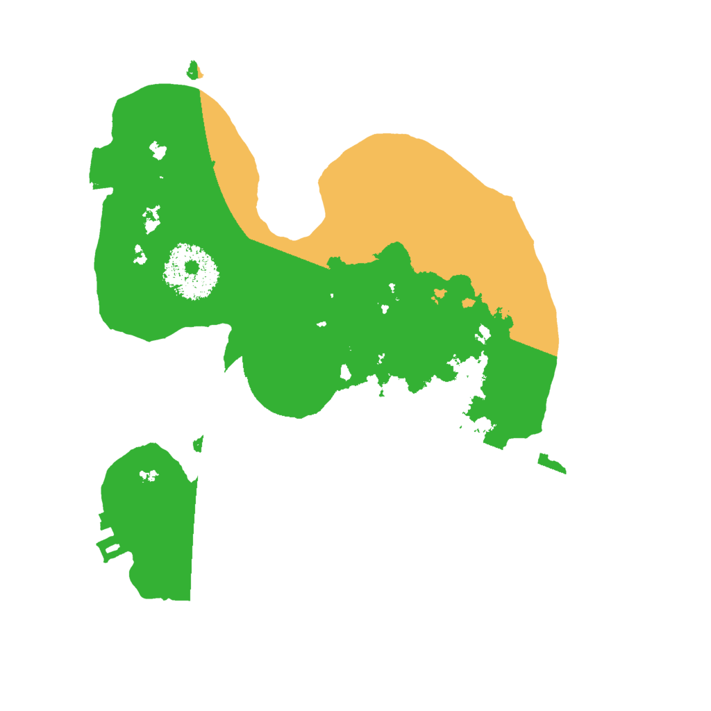 Biome Rust Map: Procedural Map, Size: 2000, Seed: 378921