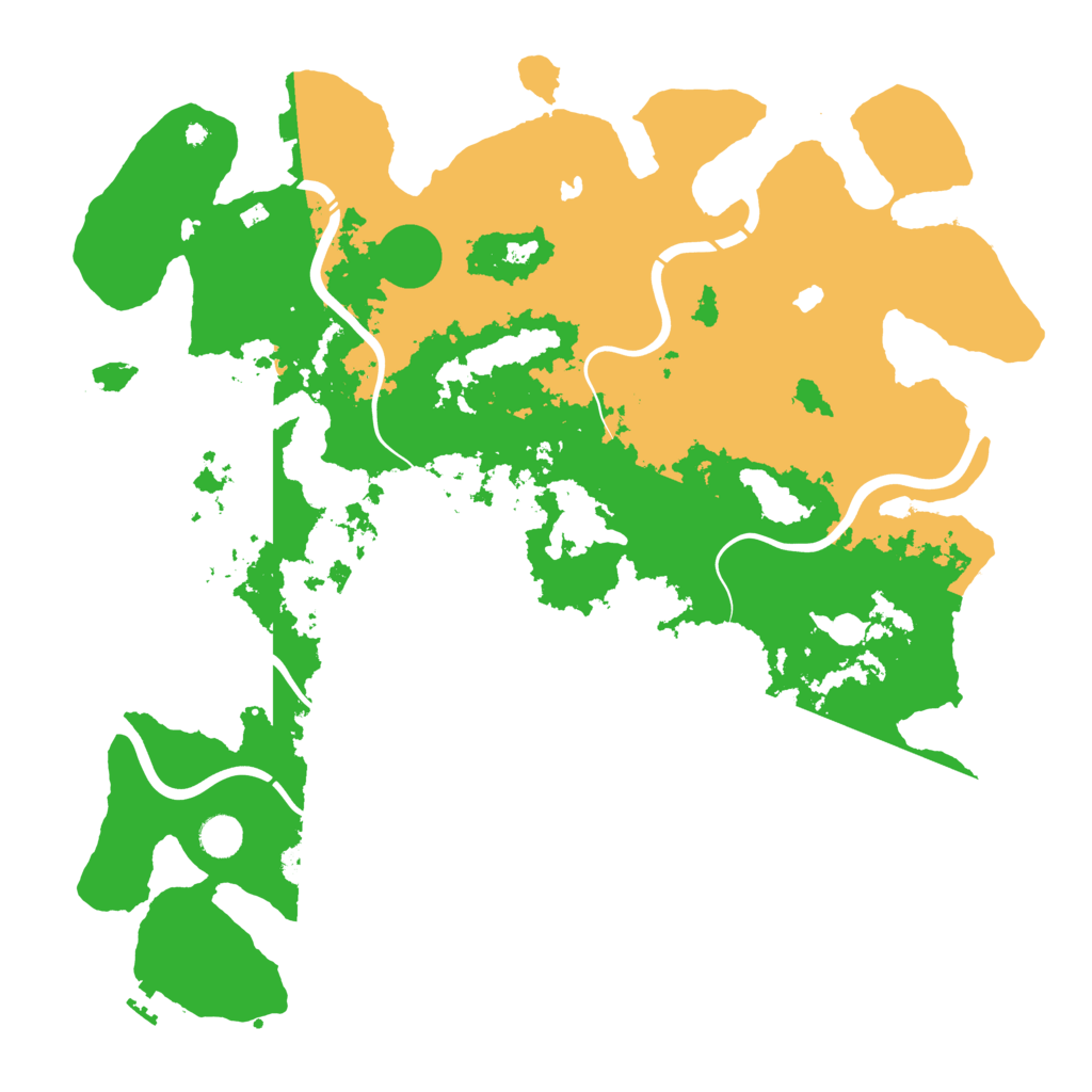 Biome Rust Map: Procedural Map, Size: 4500, Seed: 140702242