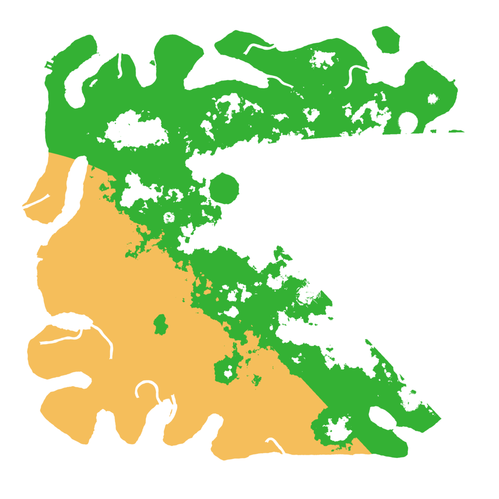 Biome Rust Map: Procedural Map, Size: 4500, Seed: 1326294335