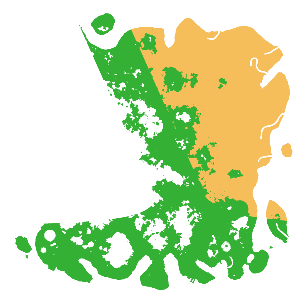 Biome Rust Map: Procedural Map, Size: 4800, Seed: 1499378992