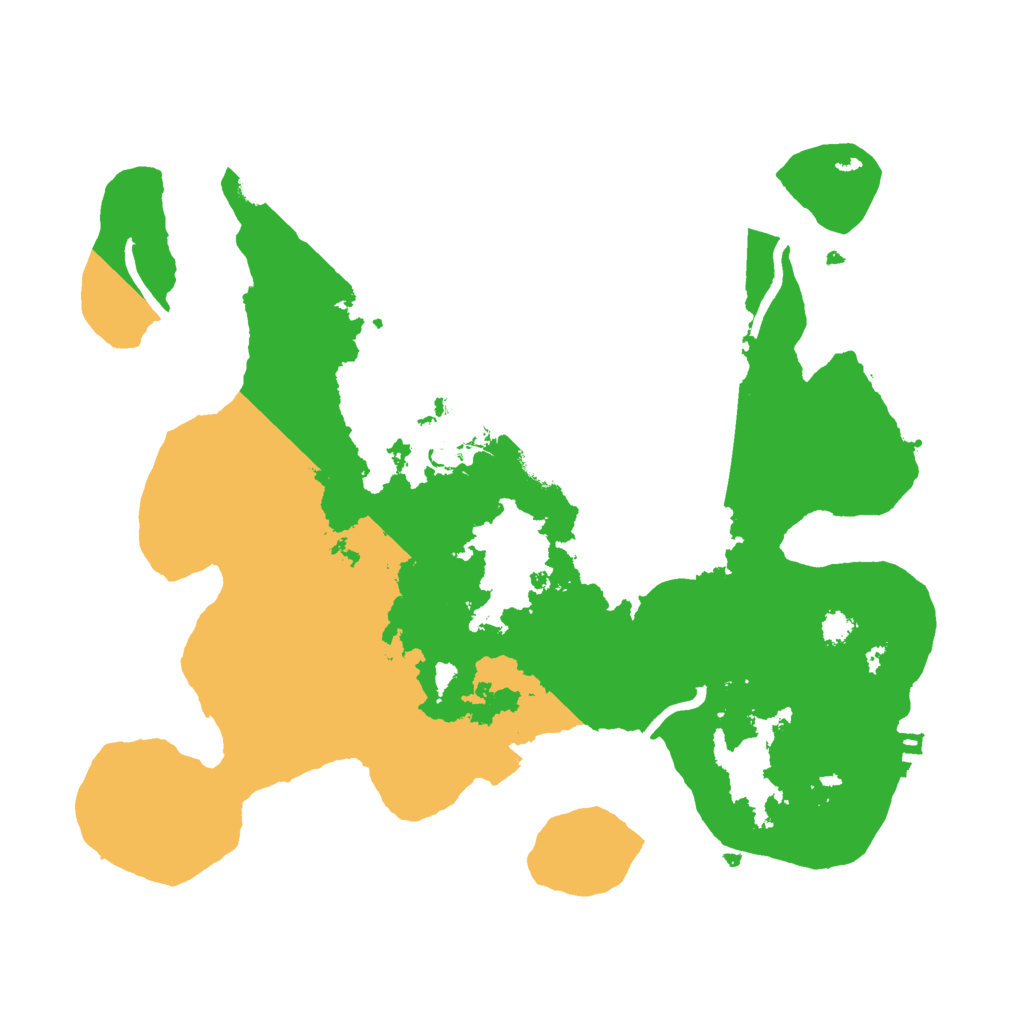 Biome Rust Map: Procedural Map, Size: 3000, Seed: 2108351020