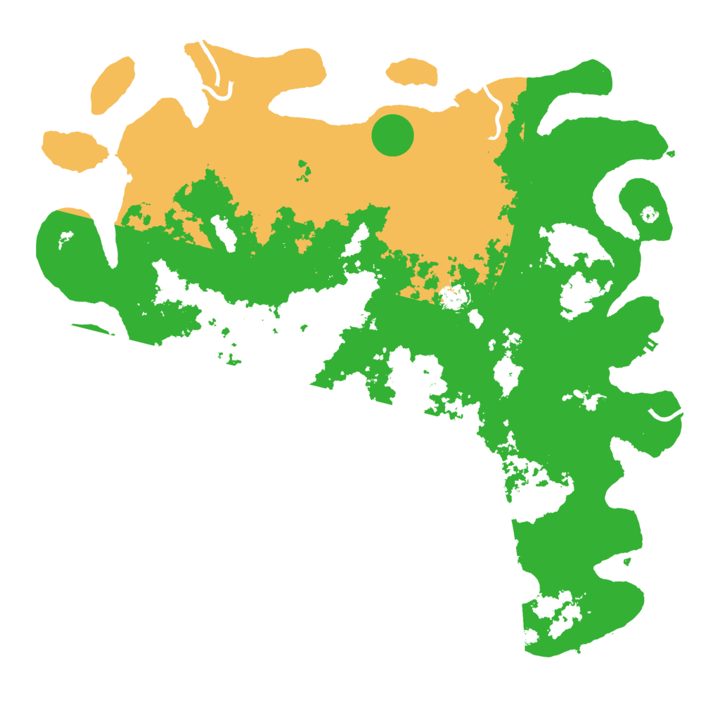 Biome Rust Map: Procedural Map, Size: 4500, Seed: 1682721