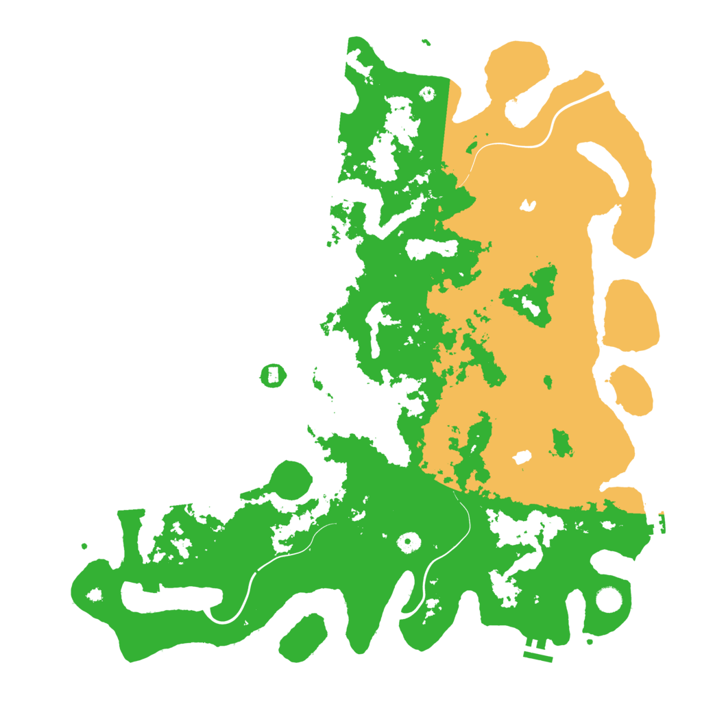 Biome Rust Map: Procedural Map, Size: 4800, Seed: 1438437041