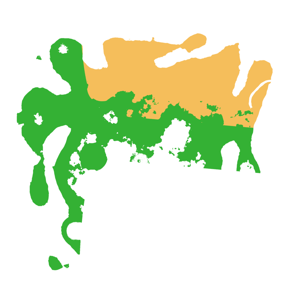 Biome Rust Map: Procedural Map, Size: 3000, Seed: 30789