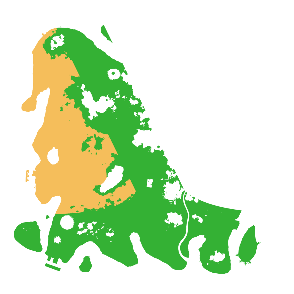 Biome Rust Map: Procedural Map, Size: 3750, Seed: 2145637178