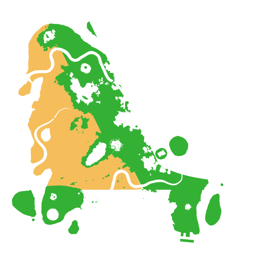Biome Rust Map: Procedural Map, Size: 3750, Seed: 2145637178