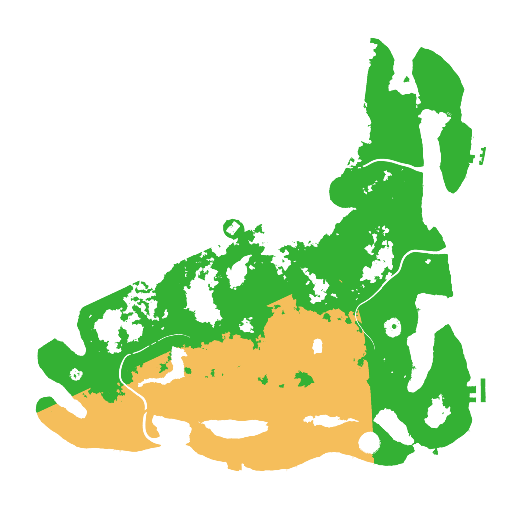 Biome Rust Map: Procedural Map, Size: 4250, Seed: 1698178078