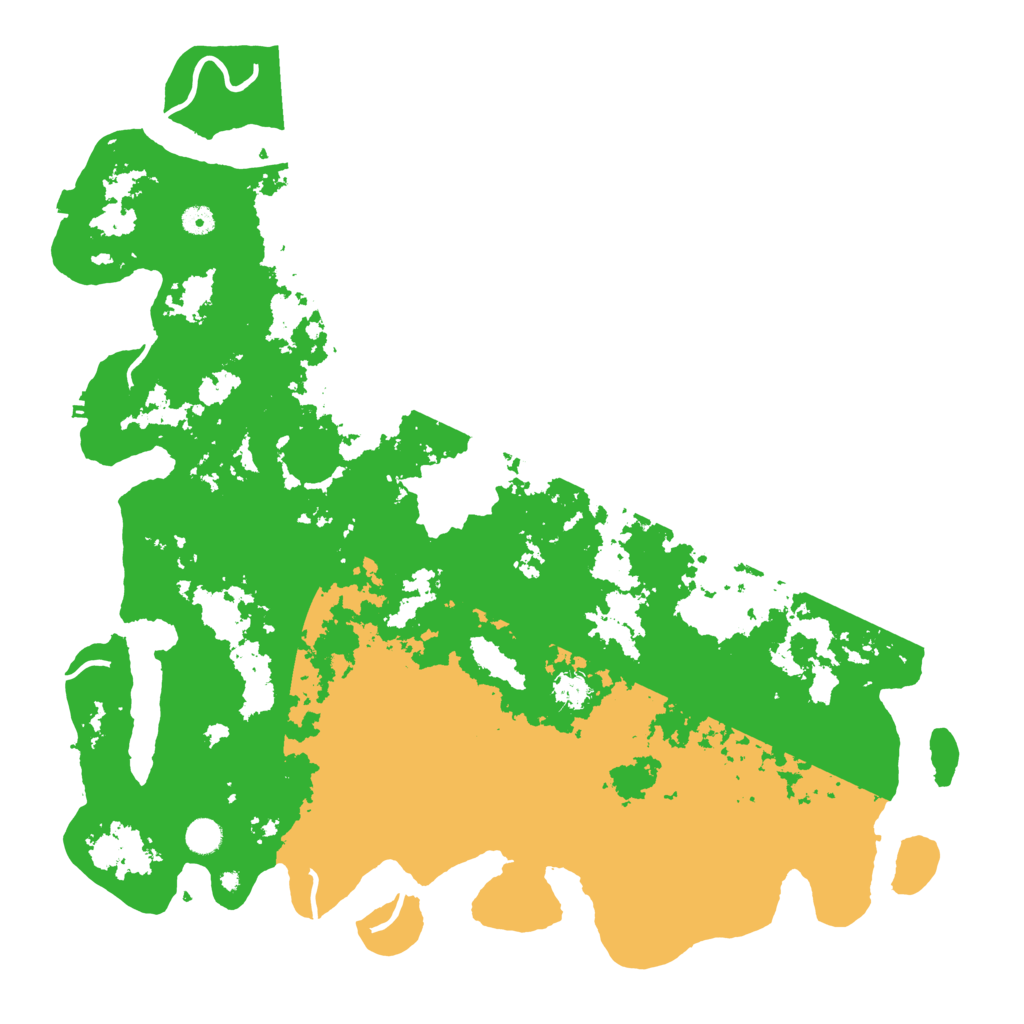 Biome Rust Map: Procedural Map, Size: 5000, Seed: 62951