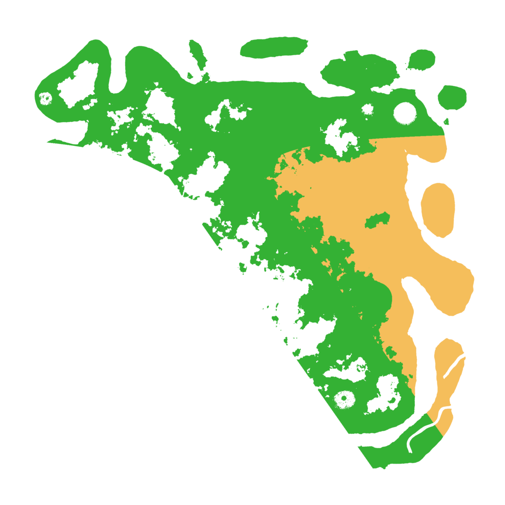 Biome Rust Map: Procedural Map, Size: 4000, Seed: 2115999