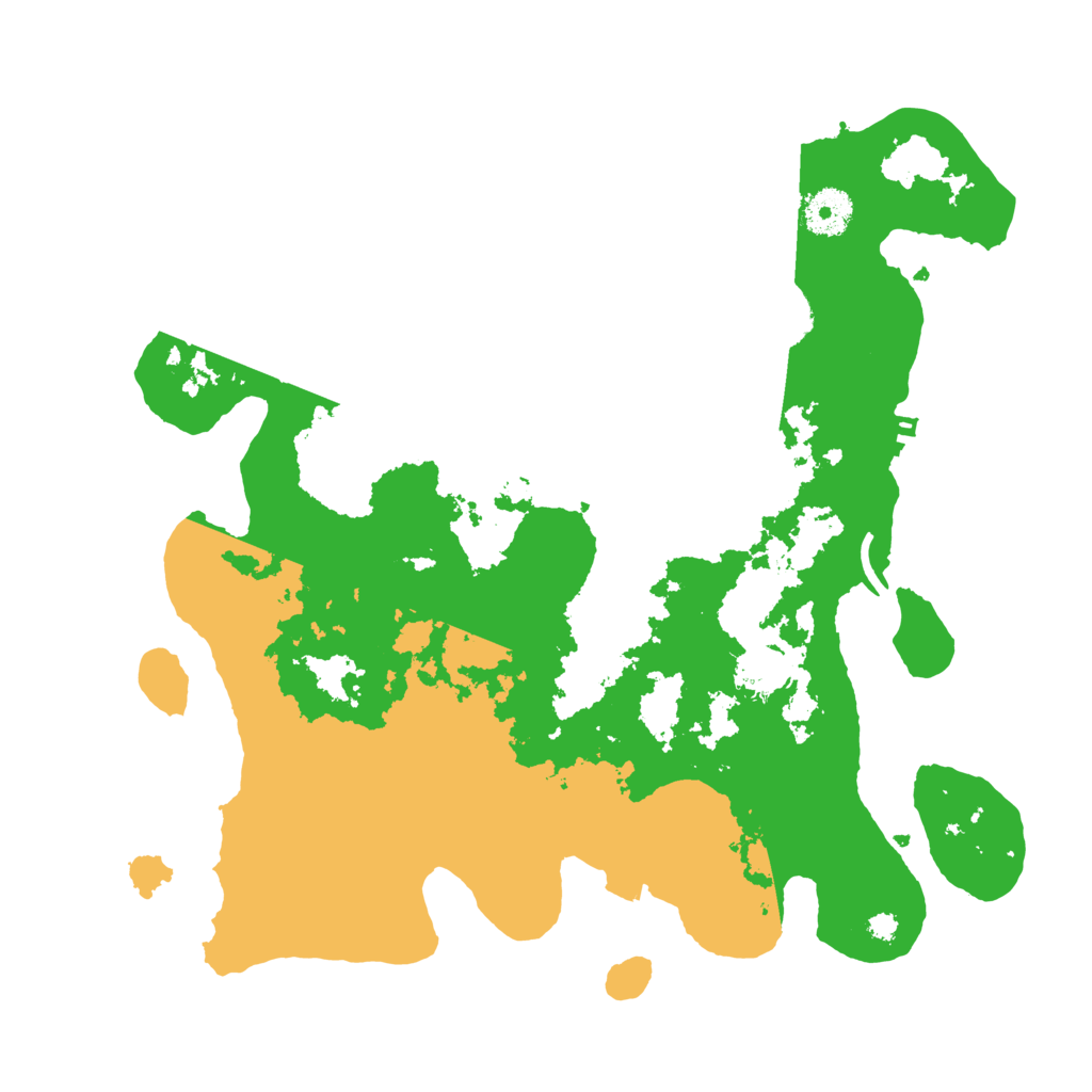 Biome Rust Map: Procedural Map, Size: 3500, Seed: 1977643685