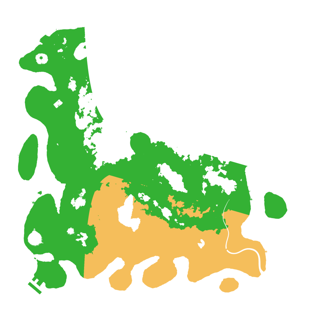 Biome Rust Map: Procedural Map, Size: 4000, Seed: 979658