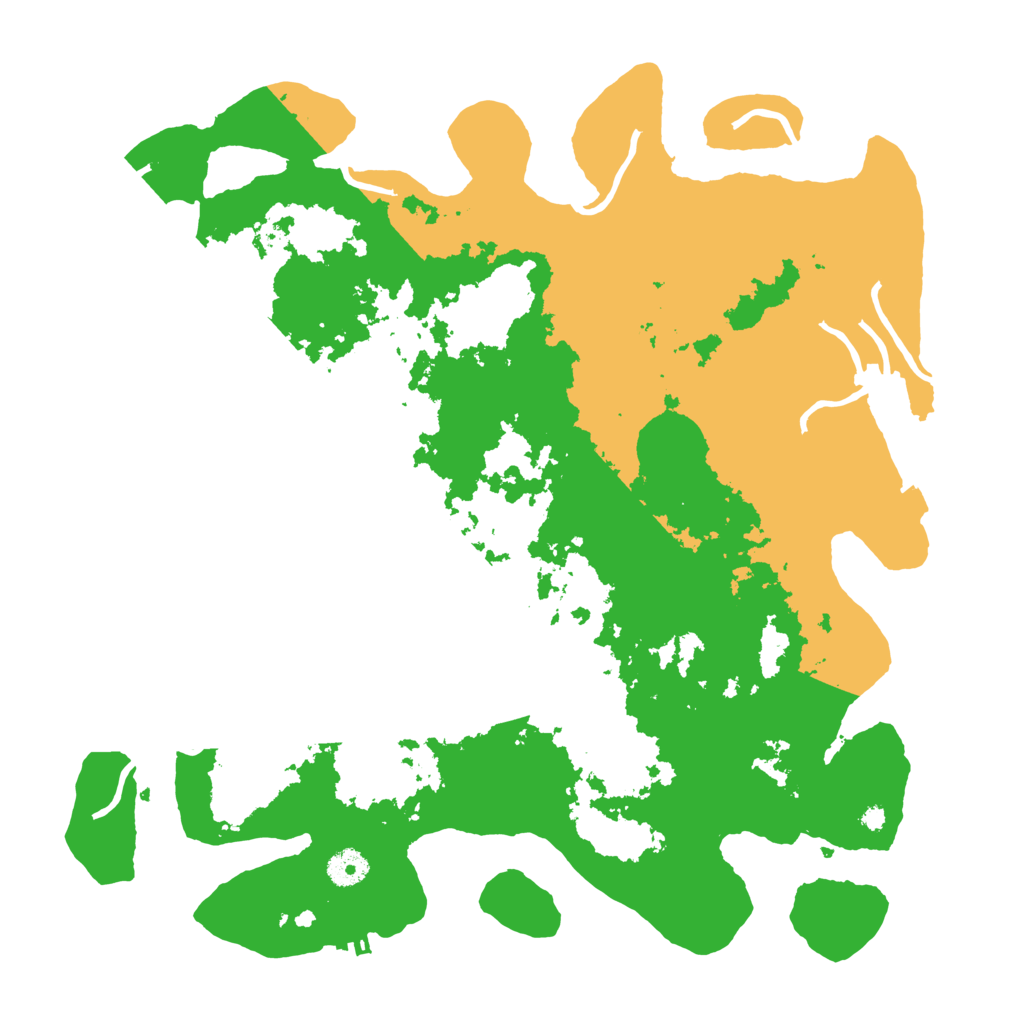 Biome Rust Map: Procedural Map, Size: 4000, Seed: 141415
