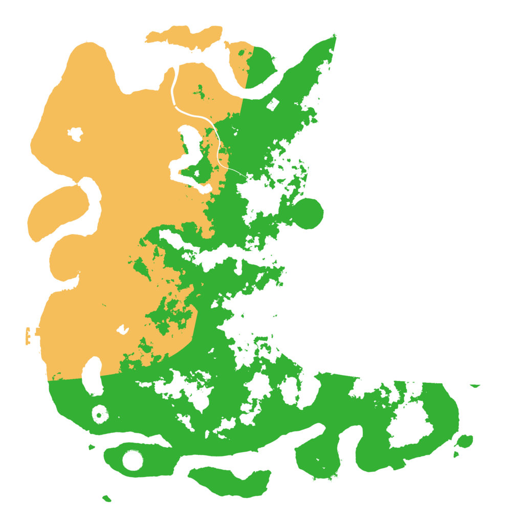 Biome Rust Map: Procedural Map, Size: 4500, Seed: 1212642070