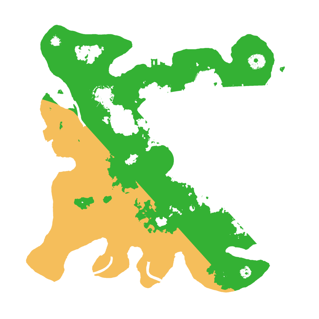 Biome Rust Map: Procedural Map, Size: 3000, Seed: 86155606