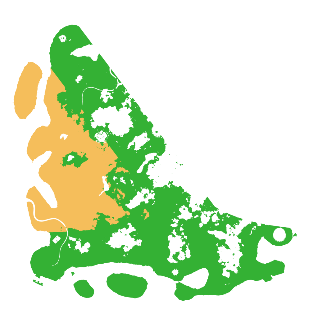 Biome Rust Map: Procedural Map, Size: 4500, Seed: 981020778