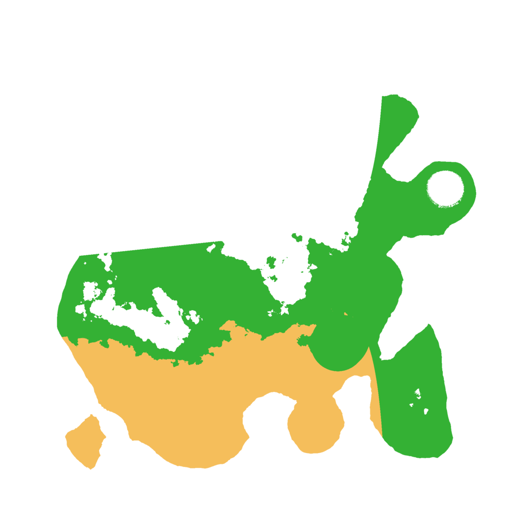 Biome Rust Map: Barren, Size: 2555, Seed: 11124