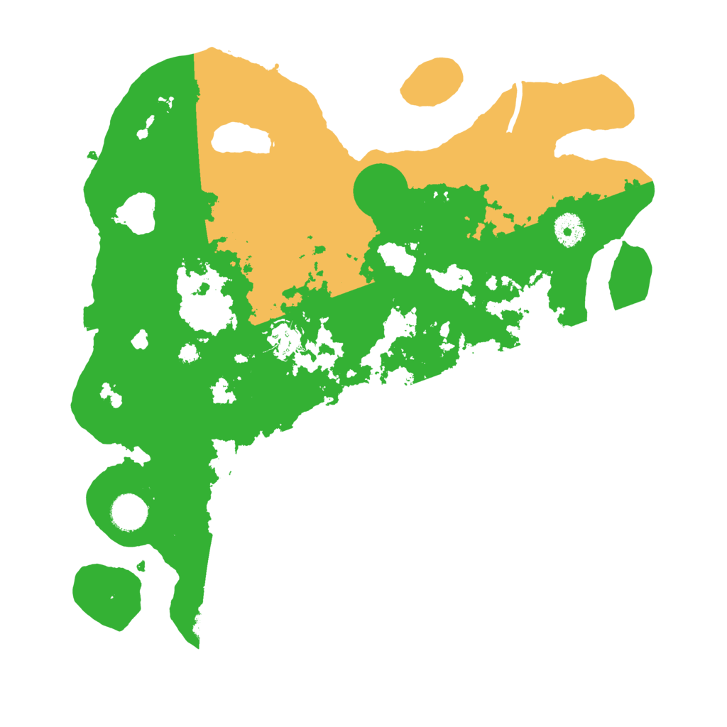 Biome Rust Map: Procedural Map, Size: 3500, Seed: 120981070