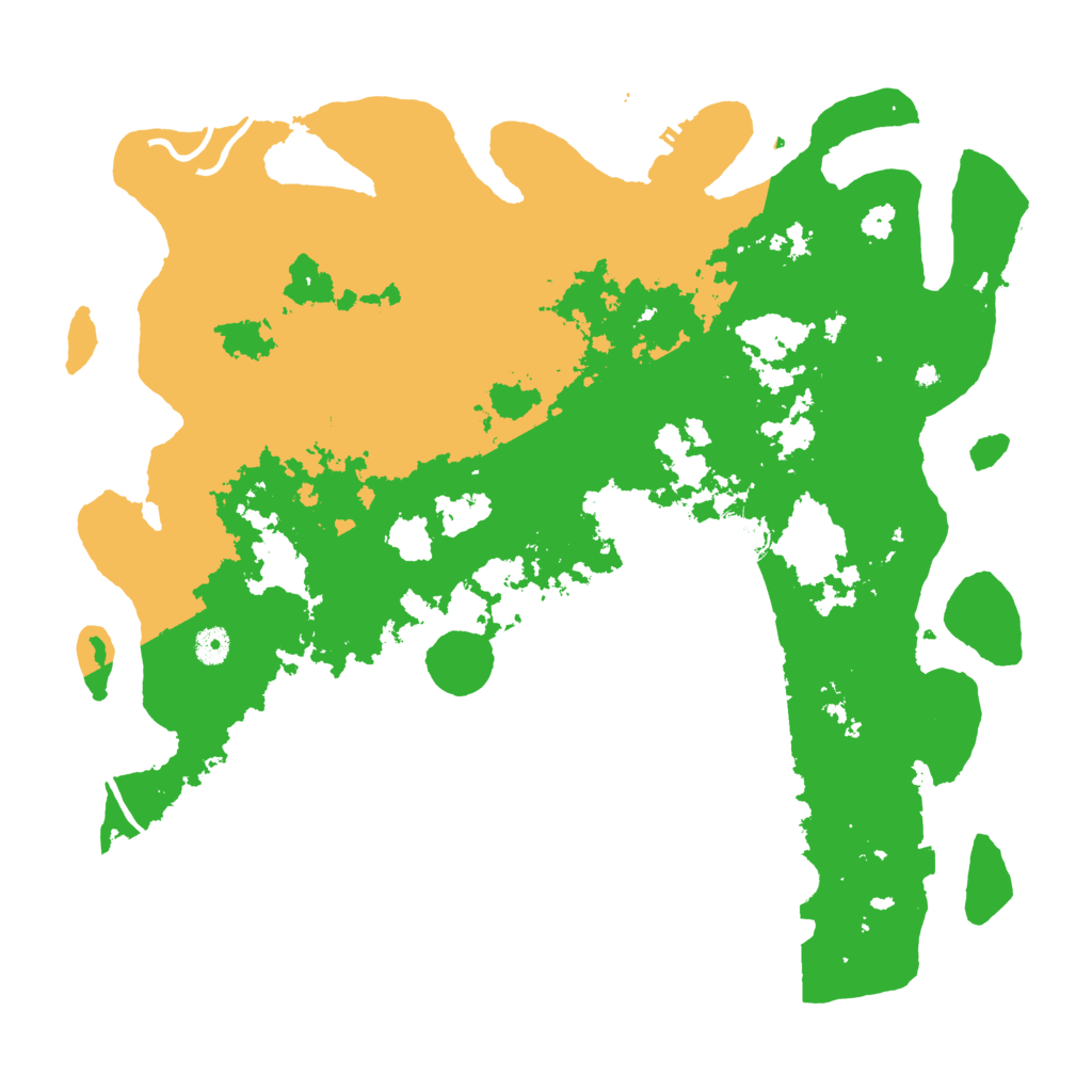 Biome Rust Map: Procedural Map, Size: 4500, Seed: 591231448