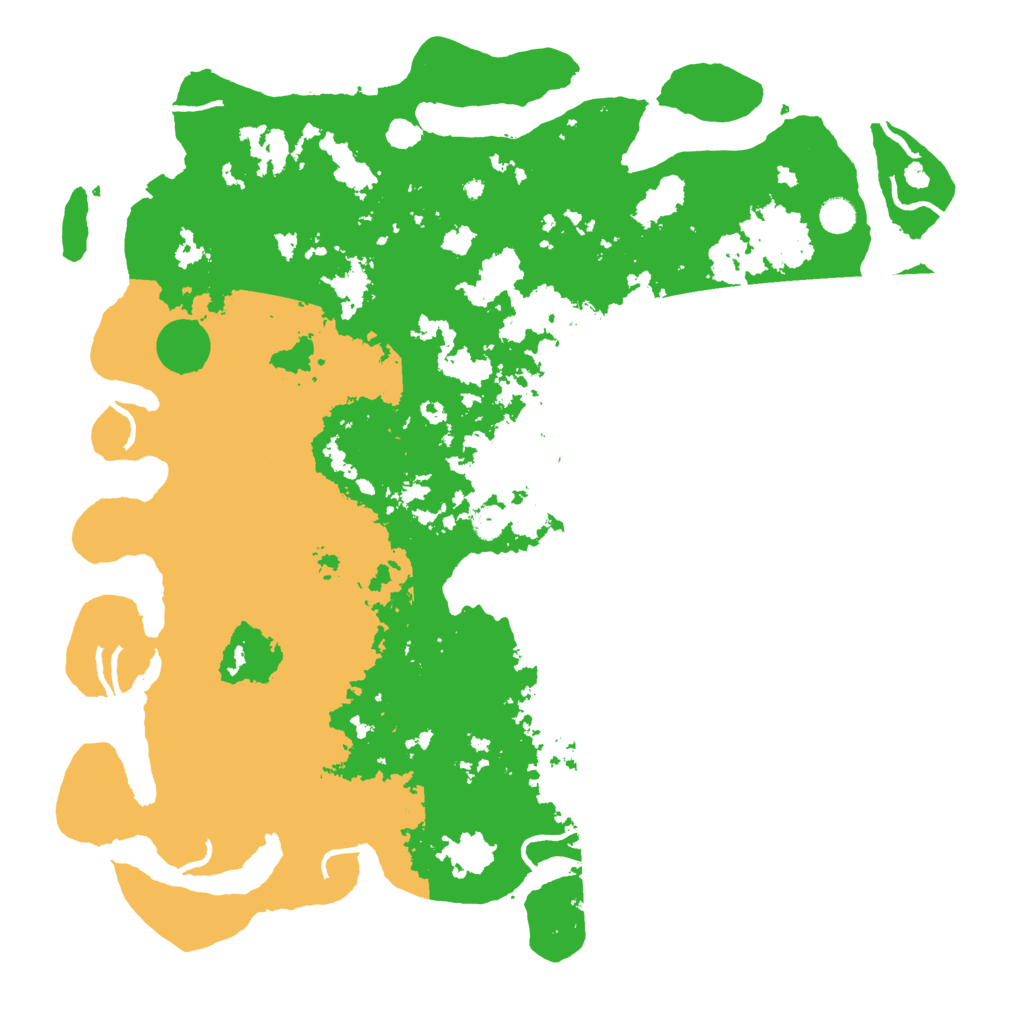 Biome Rust Map: Procedural Map, Size: 5000, Seed: 2050