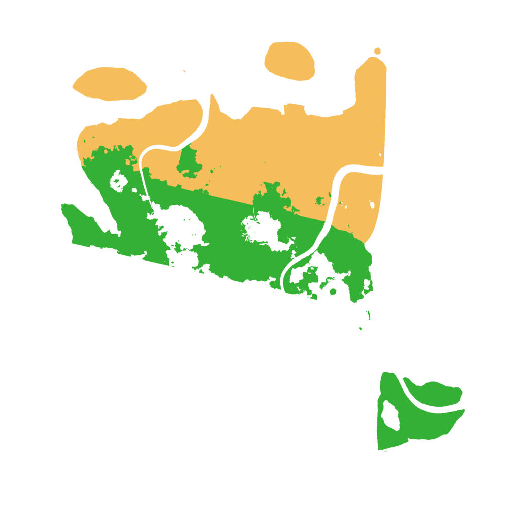 Biome Rust Map: Procedural Map, Size: 3000, Seed: 1594831219