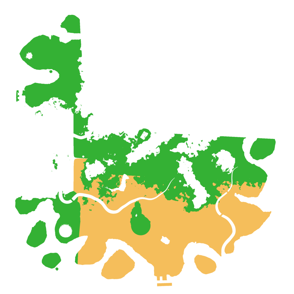 Biome Rust Map: Procedural Map, Size: 4000, Seed: 569055112