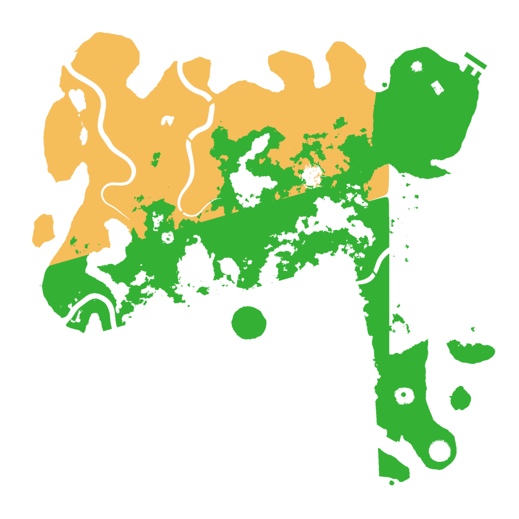 Biome Rust Map: Procedural Map, Size: 4250, Seed: 625265033