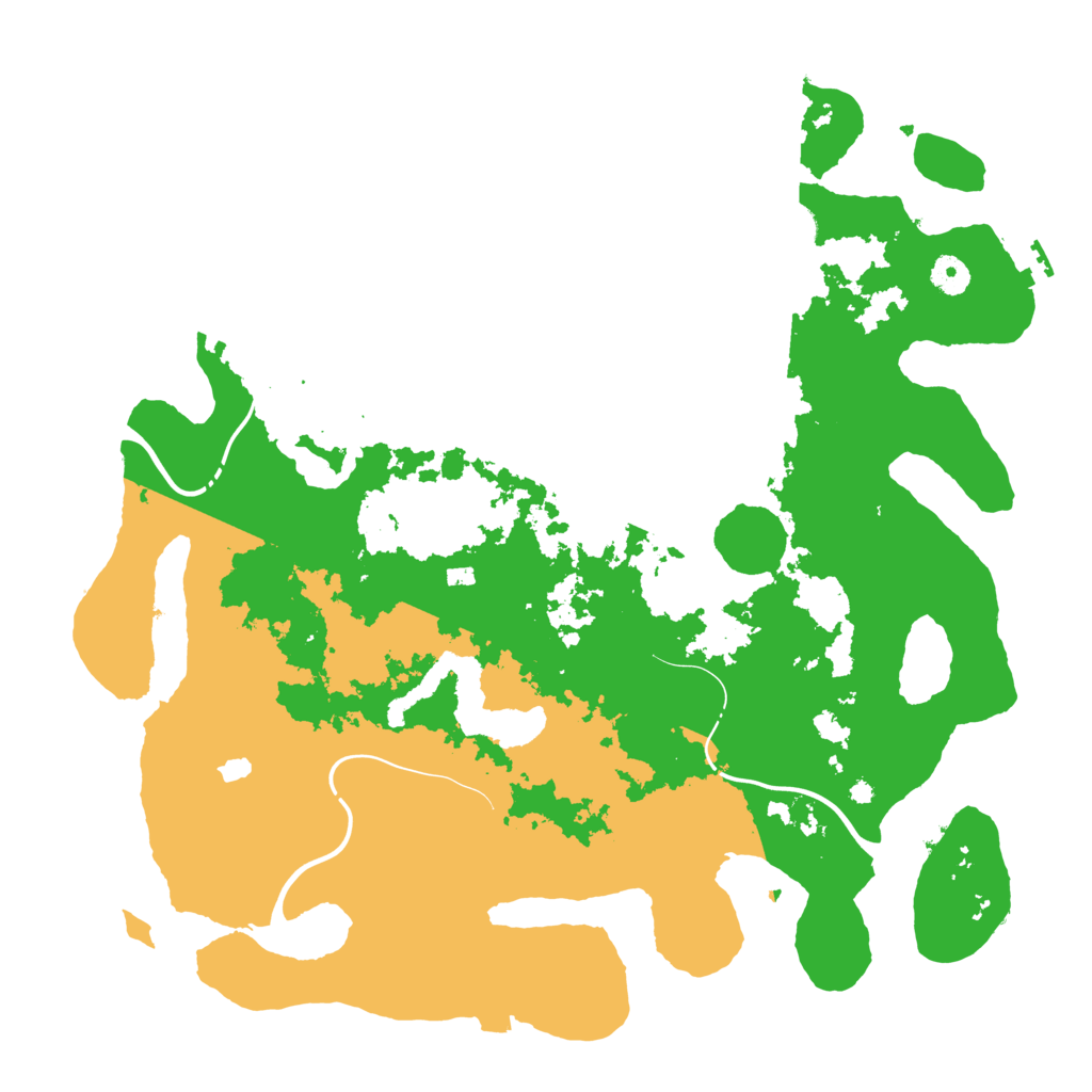 Biome Rust Map: Procedural Map, Size: 4250, Seed: 1290074064