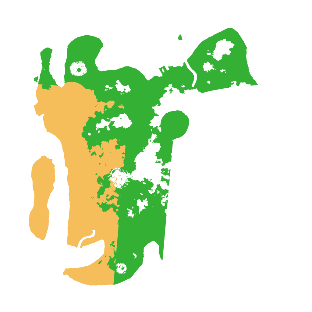 Biome Rust Map: Procedural Map, Size: 3000, Seed: 285387565