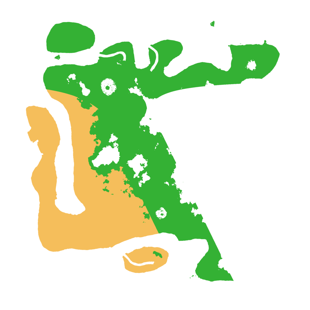 Biome Rust Map: Procedural Map, Size: 3000, Seed: 37637426