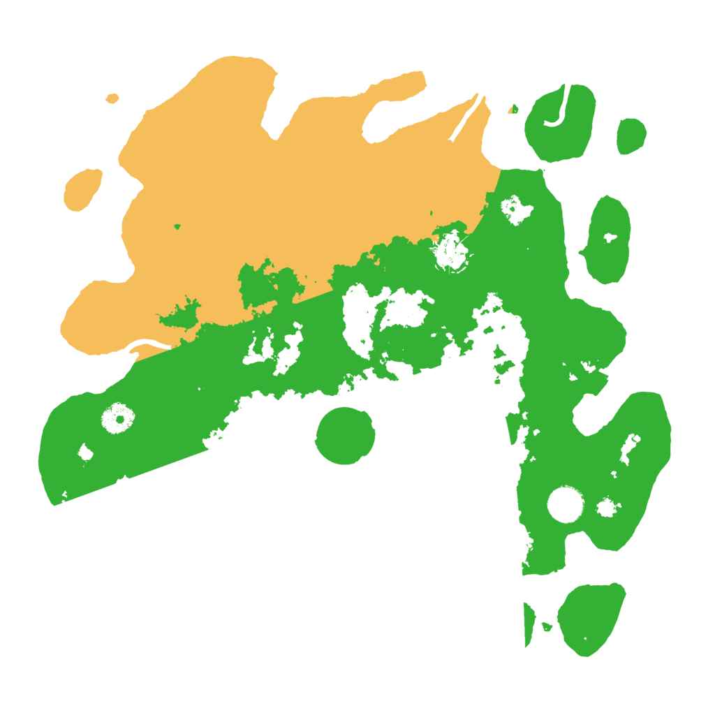 Biome Rust Map: Procedural Map, Size: 3500, Seed: 1526492357