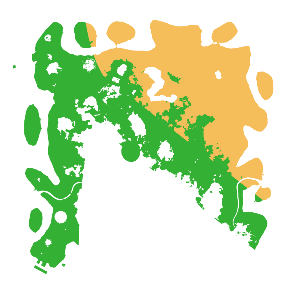 Biome Rust Map: Procedural Map, Size: 4250, Seed: 1316942645