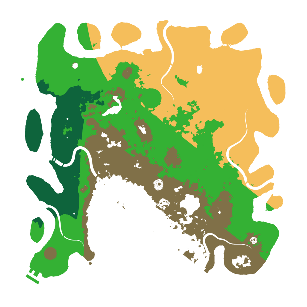 Biome Rust Map: Procedural Map, Size: 4250, Seed: 1316942645