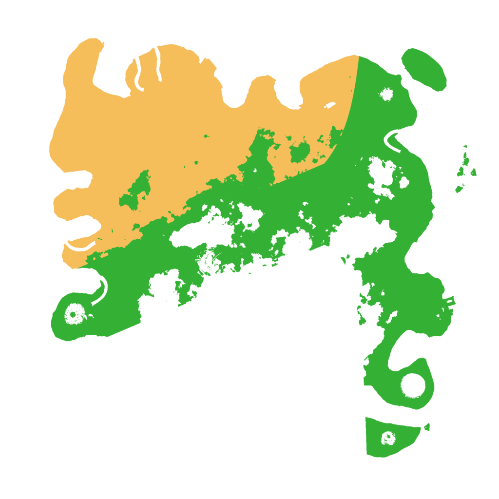 Biome Rust Map: Procedural Map, Size: 3600, Seed: 2298711