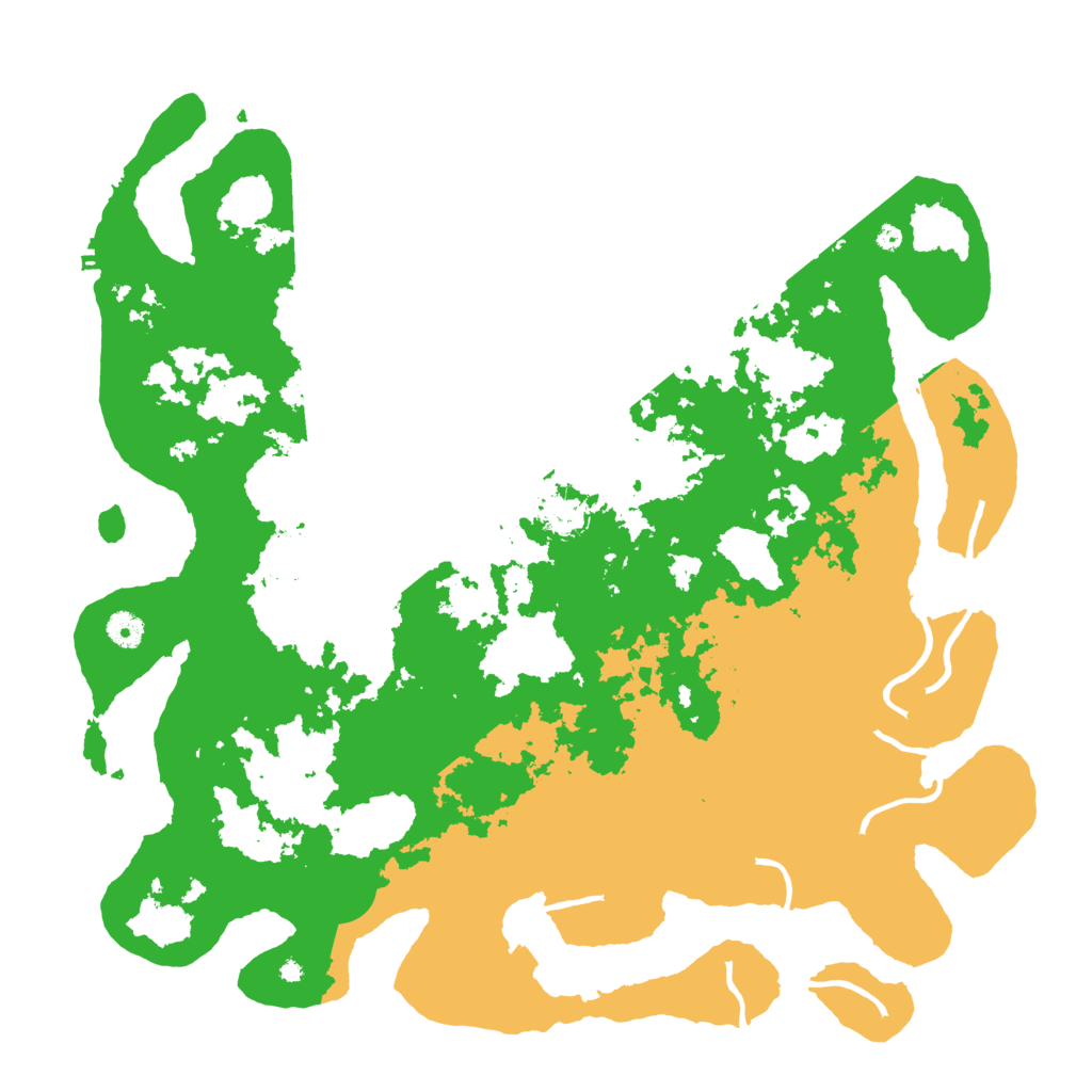 Biome Rust Map: Procedural Map, Size: 4500, Seed: 19760120