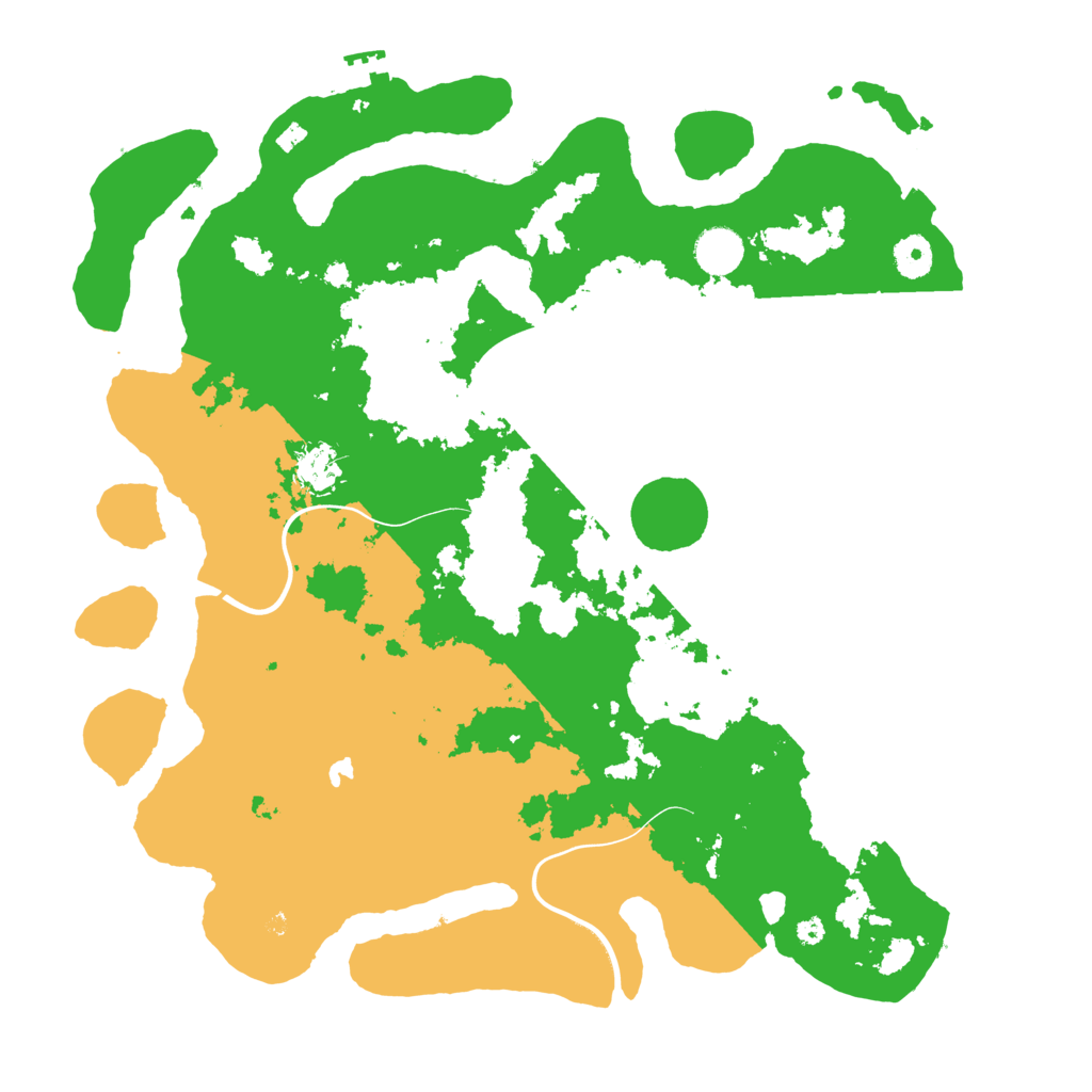Biome Rust Map: Procedural Map, Size: 4000, Seed: 7328