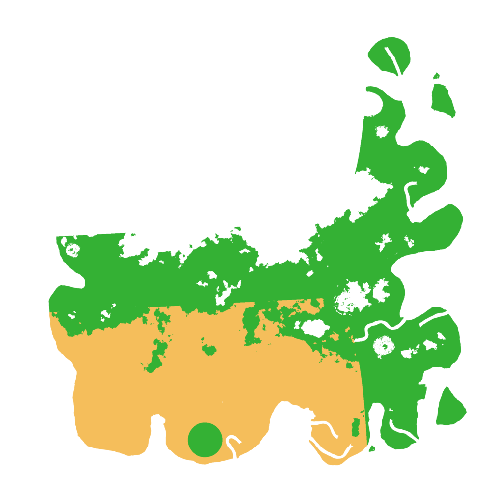 Biome Rust Map: Procedural Map, Size: 3850, Seed: 1657918930