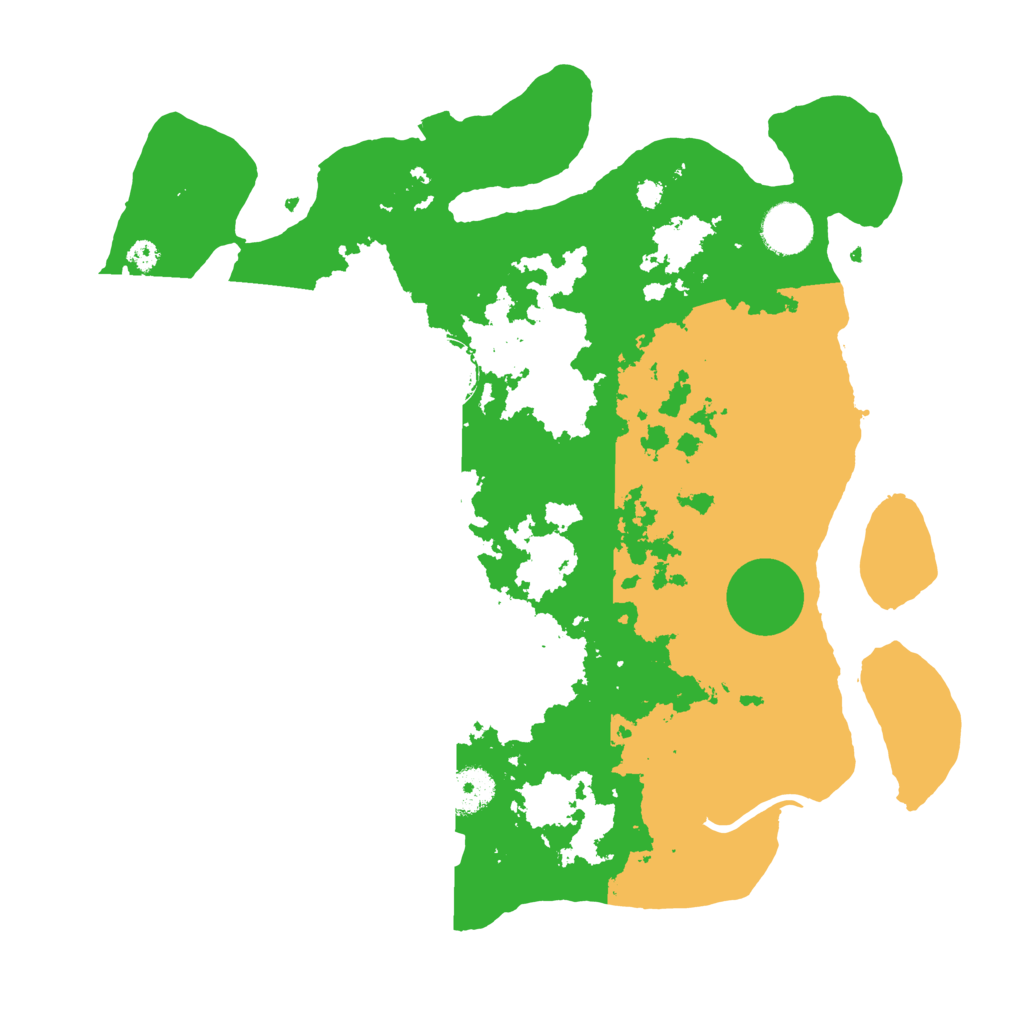 Biome Rust Map: Procedural Map, Size: 3500, Seed: 1947511910