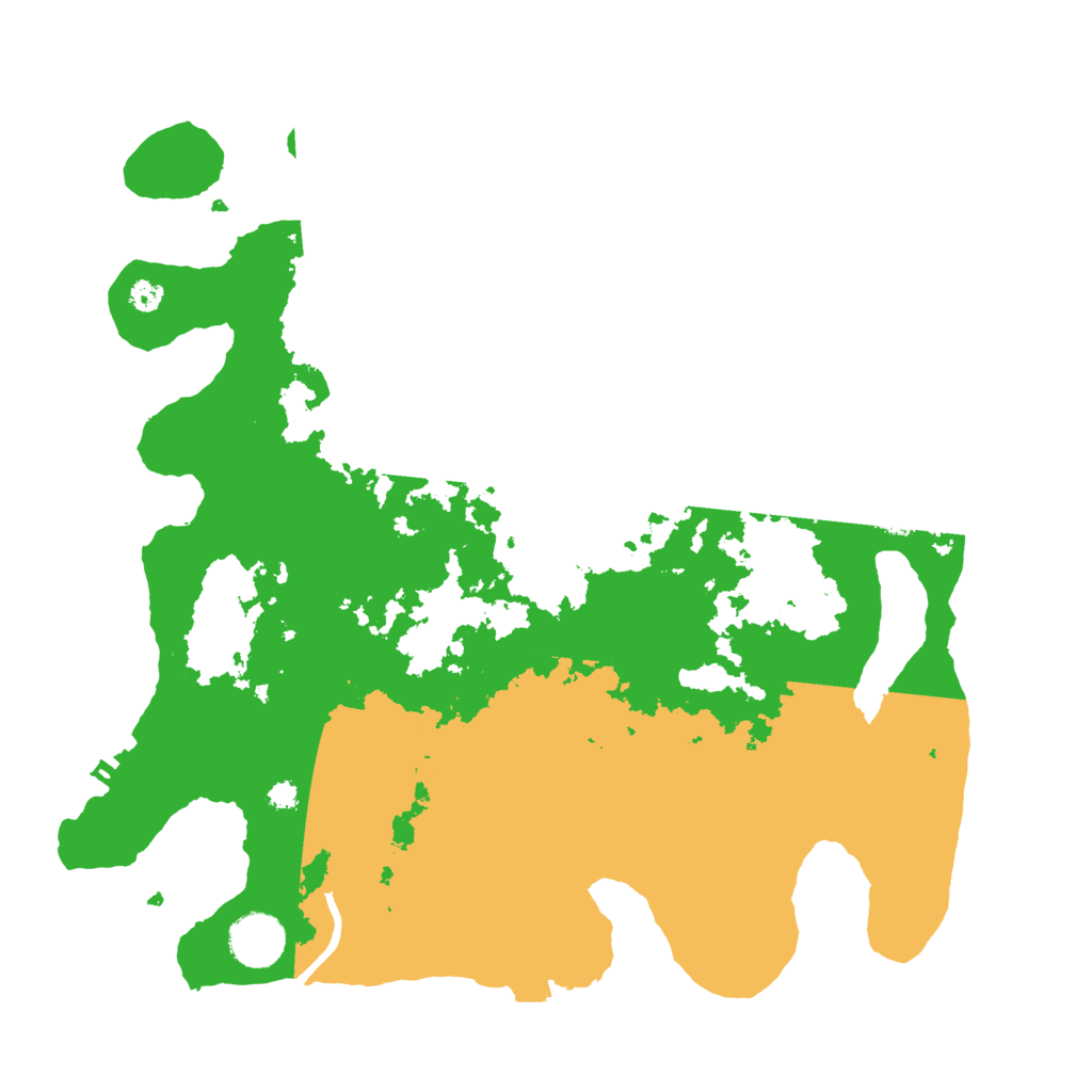 Biome Rust Map: Procedural Map, Size: 3500, Seed: 672675371