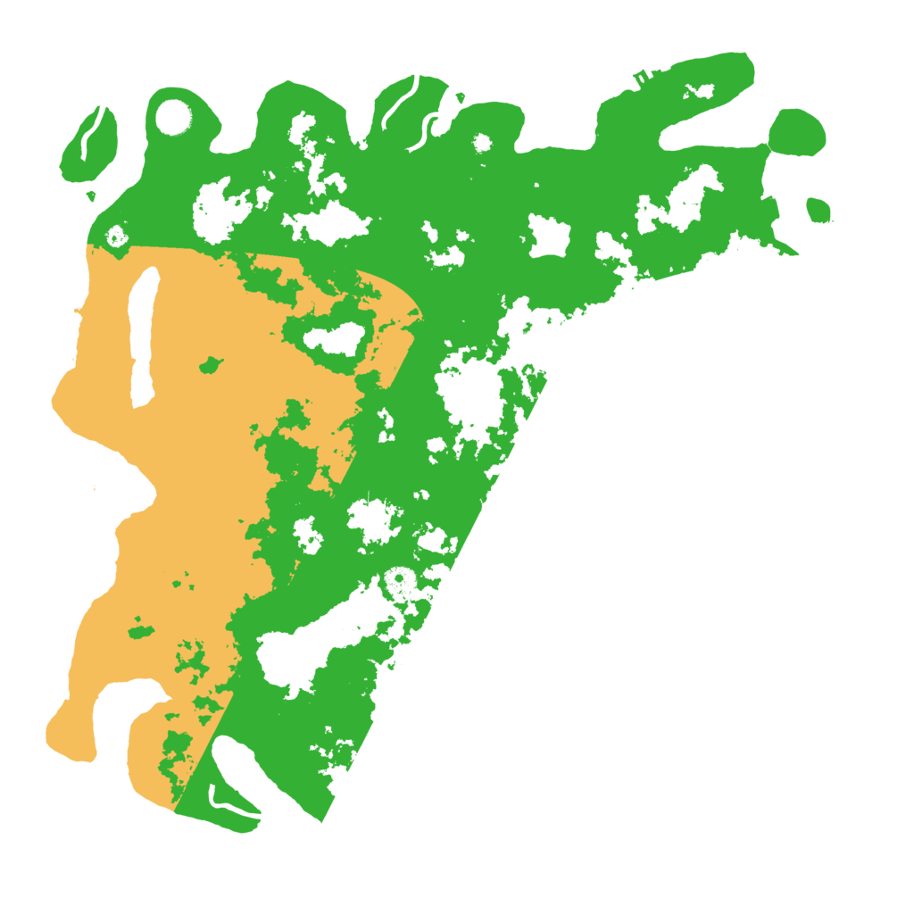 Biome Rust Map: Procedural Map, Size: 4500, Seed: 855425467