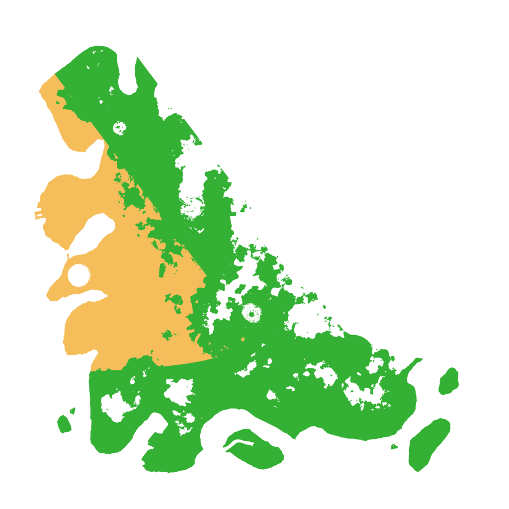 Biome Rust Map: Procedural Map, Size: 4000, Seed: 1489