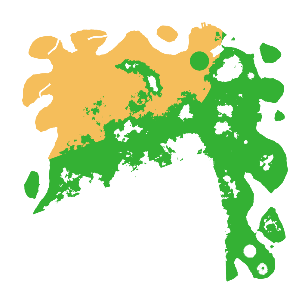Biome Rust Map: Procedural Map, Size: 4250, Seed: 1047390149