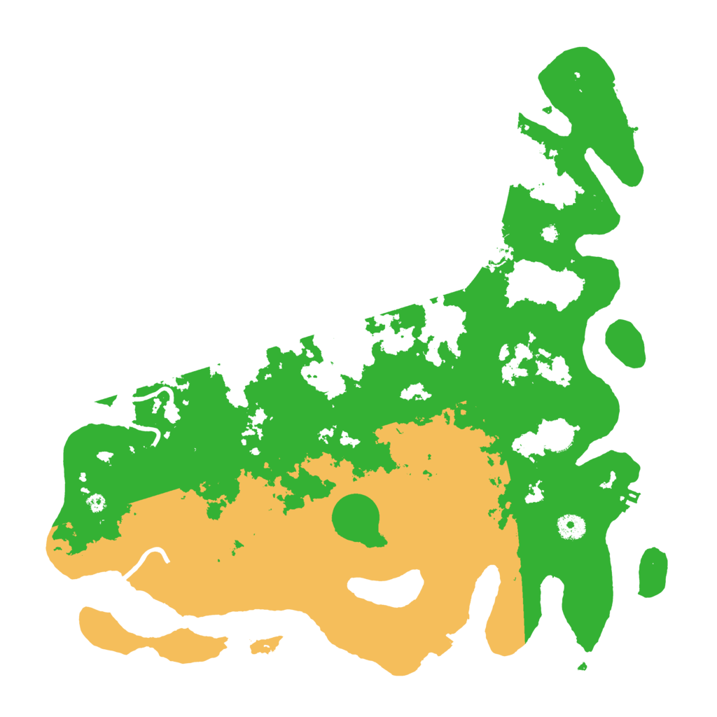 Biome Rust Map: Procedural Map, Size: 4000, Seed: 304123083