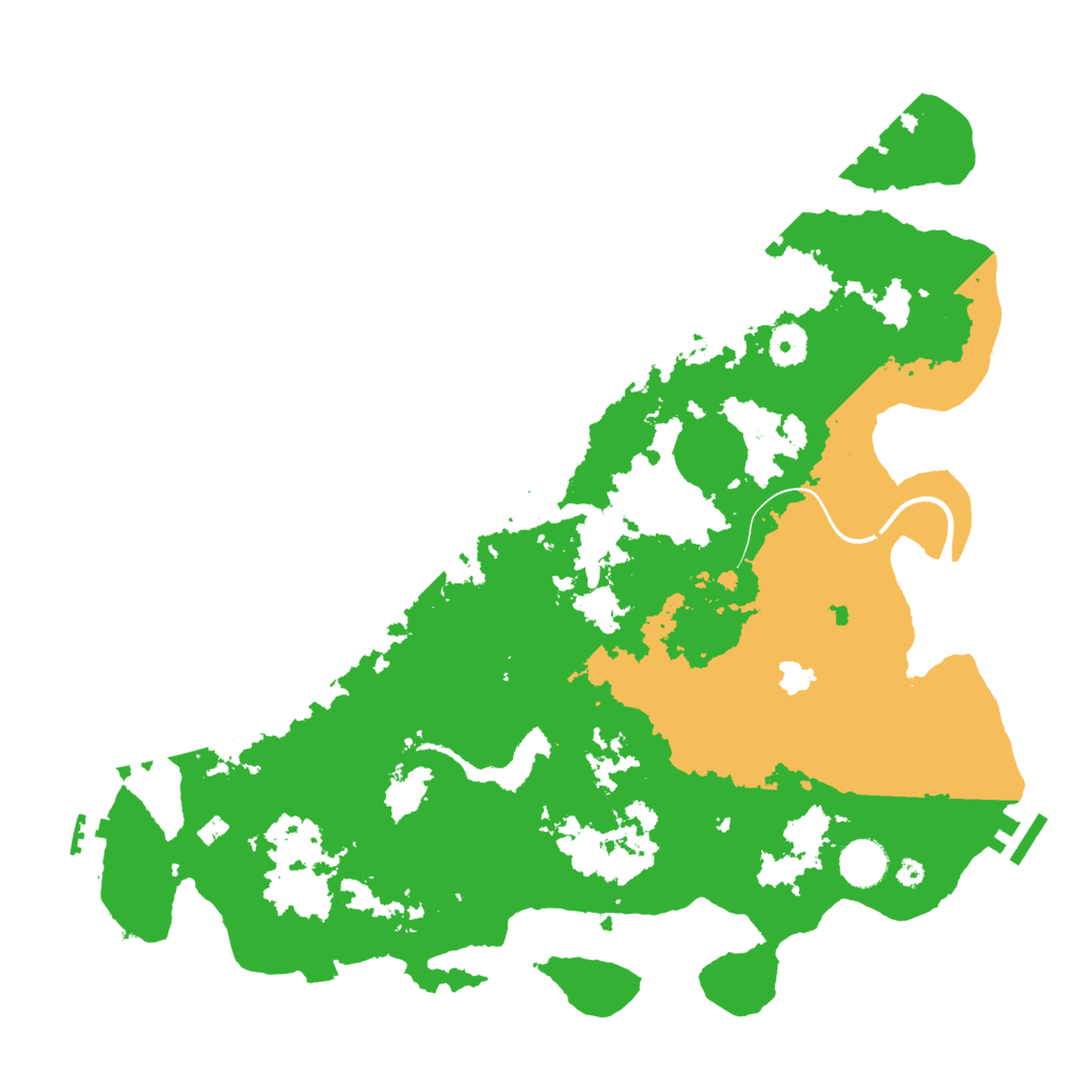 Biome Rust Map: Procedural Map, Size: 4000, Seed: 1621410434