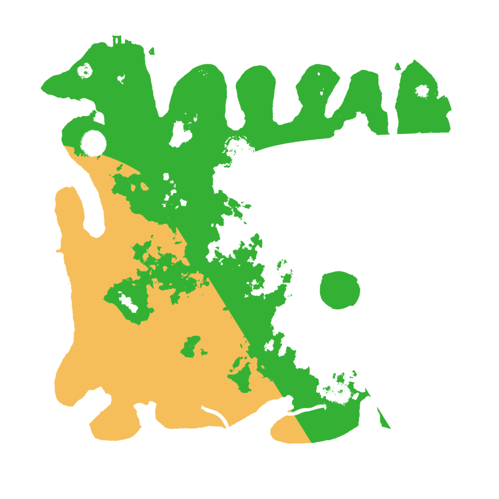 Biome Rust Map: Procedural Map, Size: 3500, Seed: 2131093115