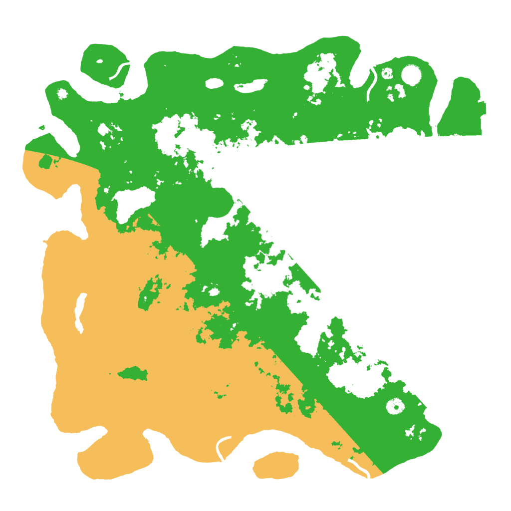 Biome Rust Map: Procedural Map, Size: 4500, Seed: 2242