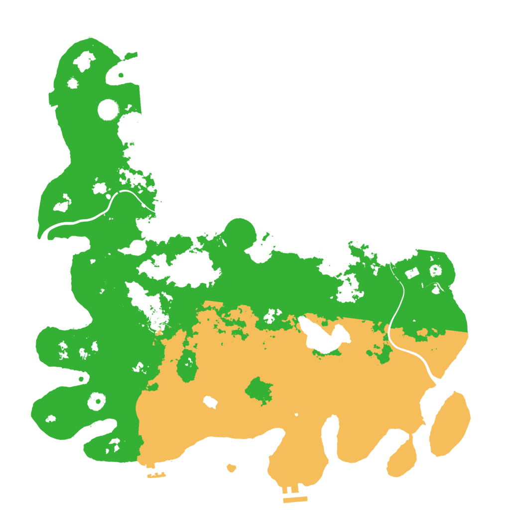 Biome Rust Map: Procedural Map, Size: 4250, Seed: 1282658436