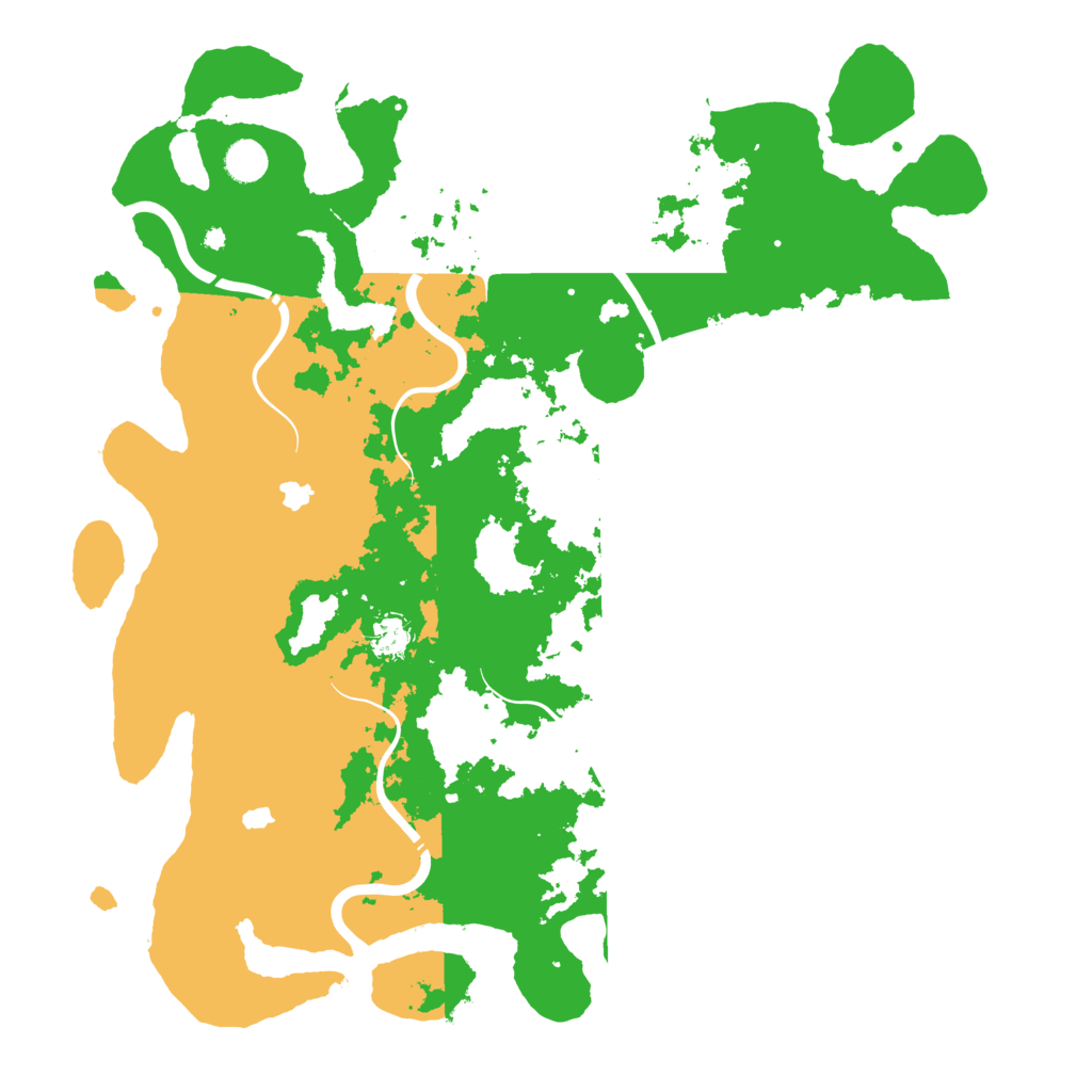 Biome Rust Map: Procedural Map, Size: 4500, Seed: 279406612
